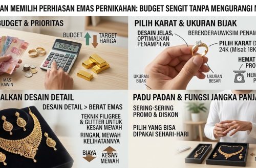 Tips Memilih Perhiasan Emas Pernikahan Sesuai Budget Tanpa Mengurangi Kesan Mewah