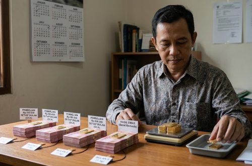 Strategi Dollar Cost Averaging Emas: Trik Menabung Emas Tanpa Pusing Harga